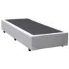 Base Box Solteiro Simples Corino Branco – BIOSTAR