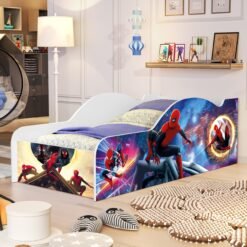 Cama Juvenil Carro (Menino) Homem-Aranha 14 - VJ MÓVEIS