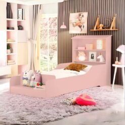 Cama Juvenil Liz Rosé - VJ MÓVEIS