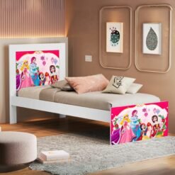 Cama Solteiro Marina (Menina) Princesas 401354 - VJ MÓVEIS