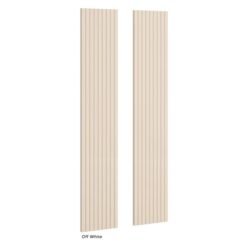 Kit 2 Painel Arbo Off White - EDN MÓVEIS