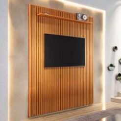 Painel até 75" Arbo 1.9 Cedro - EDN MÓVEIS