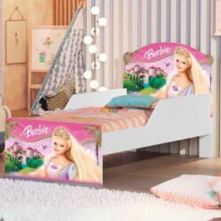 Mini Cama Juvenil Lívia (Menina) Barbie 404189 – VJ MÓVEIS