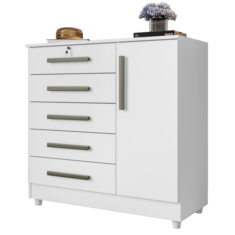 Comoda Rack Cômoda com Sapateira Vitória Branco – RUD RACK – CATÁLOGO DE MÓVEIS RJ