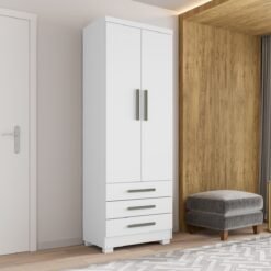 Guarda-Roupa Floripa 0, 61 m Branco - RUDRACK