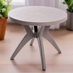 Mesa Deluxe 90 Nude - FORTE PLÁSTICO