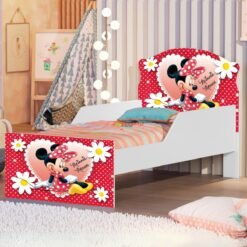 Mini Cama Juvenil Lívia (Menina) Minnie 404191 – VJ MÓVEIS