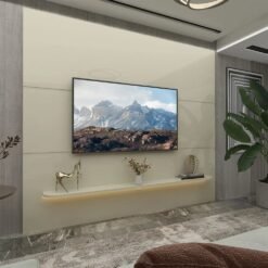 Painel até 85" Royal 220 Off White - GELIUS