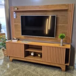 Painel + Rack até 70" Trunfo Cinamono – JCM MOVELARIA