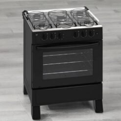 Fogão 5 Queimadores Hera Plus Preto – REALCE ELETRODOMÉSTICOS