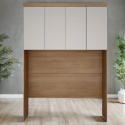 Módulo Aéreo Casal/Queen Rizon 1.67 Cumaru/Fendi - NOVO HORIZONTE