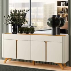Buffet Arcus Off White/Naturale - MAVAULAR