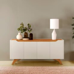 Buffet Atenas Off White/Naturale - MAVAULAR