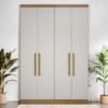 Módulo 4 Portas Rizon Cumaru/Fendi - NOVO HORIZONTE