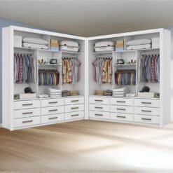 Closet Anjos 1,91 m x 1,91 m Branco – CARIOCA MÓVEIS