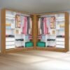 Closet Dubai/Santiago 1,79 m x 1,79 m Cinamomo – CARIOCA MÓVEIS