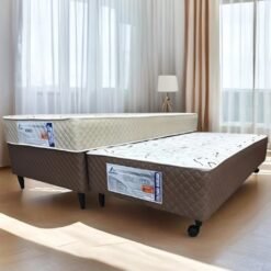Cama Box Solteiro com Auxiliar Rondocomfort Sealed D33 - RONDOMÓVEIS