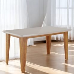 Mesa Kota/Dakota 160 Mel/Blonde Off White - VIERO MÓVEIS