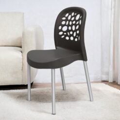 Cadeira Deluxe Preto - FORTE PLÁSTICO