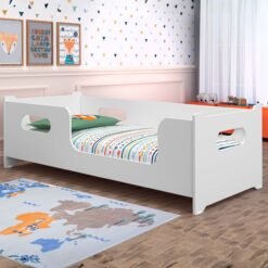 Cama Juvenil Montessoriana Encanto Branco - Gabrielli