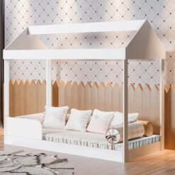 Cama Montessoriana Juvenil Dakota Branco - Gabrielli