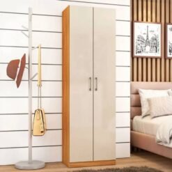 Multiuso 2 Portas Cali Sp07 Cinamomo/off White - Fellicci