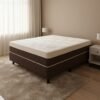 Cama Box Casal Ortopedica D33 Marrom - ORTOBELLO