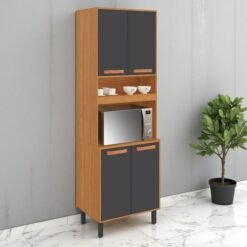 Paneleiro 4P Napoles 70 Cinamomo/Grafite - ITATIAIA