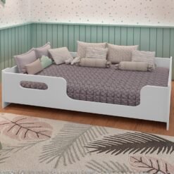 Cama Montessoriana Casal Encanto Branco - GABRIELLI