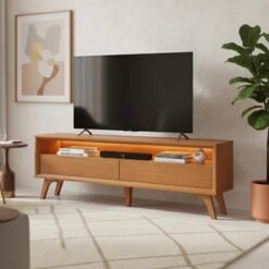 Rack até 75" Viena Naturale - MAVAULAR