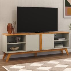 Rack até 75" Urban 1.8 Off White/Cinamomo - PATRIMAR