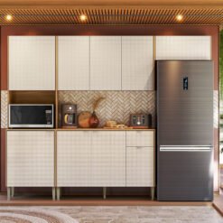 Cozinha Completa (com Balcão) Soul Freijó/Soft - KIT'S PARANÁ