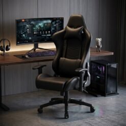 Cadeira Gamer Racer Plus Preto - BULK