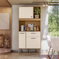 Kit Cozinha Zen 0,90 m Freijó/Soft - KIT'S PARANÁ