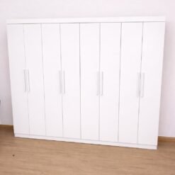 Guarda-Roupa 8 Portas Andara Soft 2,36 m Branco - LOPAS