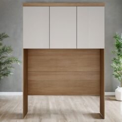 Módulo Aéreo Casal Rizon 1.45 Cumaru/Fendi - NOVO HORIZONTE