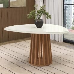 Mesa Lavanda BA45 135 Canela/Off White - KAPPESBERG