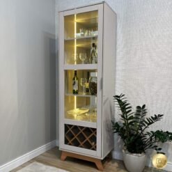 Cristaleira Mirage Cinamomo/Off White - ARTELY