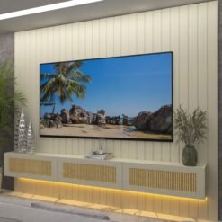 Home Suspenso até 85" Majestade 230 Off White com Nicho Native Off White - GELIUS