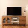 Rack até 75" Murano Cinamomo/Off White - ARTELY