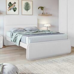 Cama Casal Loop Branco - LOPAS