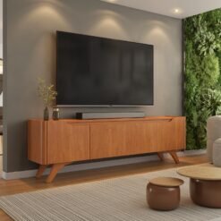 Rack até 75" Atenas 1.8 Naturale - MAVAULAR
