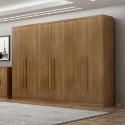 Guarda-Roupa 6 Portas Royal 2,38 m Cumaru - NOVO HORIZONTE