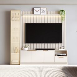 Home Tucumã Slim/Bancada 1.8 + Torre Modular 2.2 Off White – JB BECHARA (ESPECIAL)