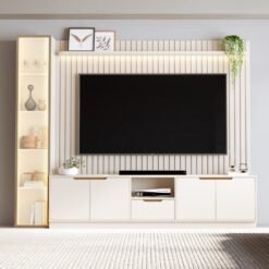 Home Tucumã Slim/Bancada 2.3 + Torre Modular 2.2 Off White – JB BECHARA (ESPECIAL)