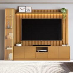 Home Tucumã Slim/Bancada 2.3 + Torre Modular 2.2 Nature – JB BECHARA (ESPECIAL)