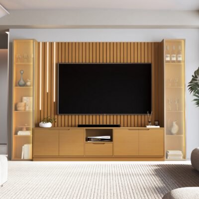Home Tucumã Plus/Bancada 2.3 (Cascata) + Duas Torres Modular 2.2 Nature – JB BECHARA (ESPECIAL)