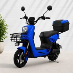 Moto Elétrica Comfy 800W Azul - KONECT MOTOS ELÉTRICAS