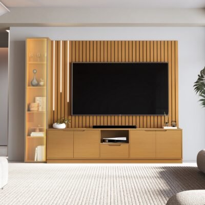 Home Tucumã Plus/Bancada 2.3 (Cascata) + Torre Modular 2.2 Nature – JB BECHARA (ESPECIAL)
