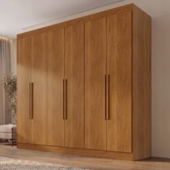 Guarda-Roupa 6 Portas Roma 1,77 m Cinamomo - SALLÊTO